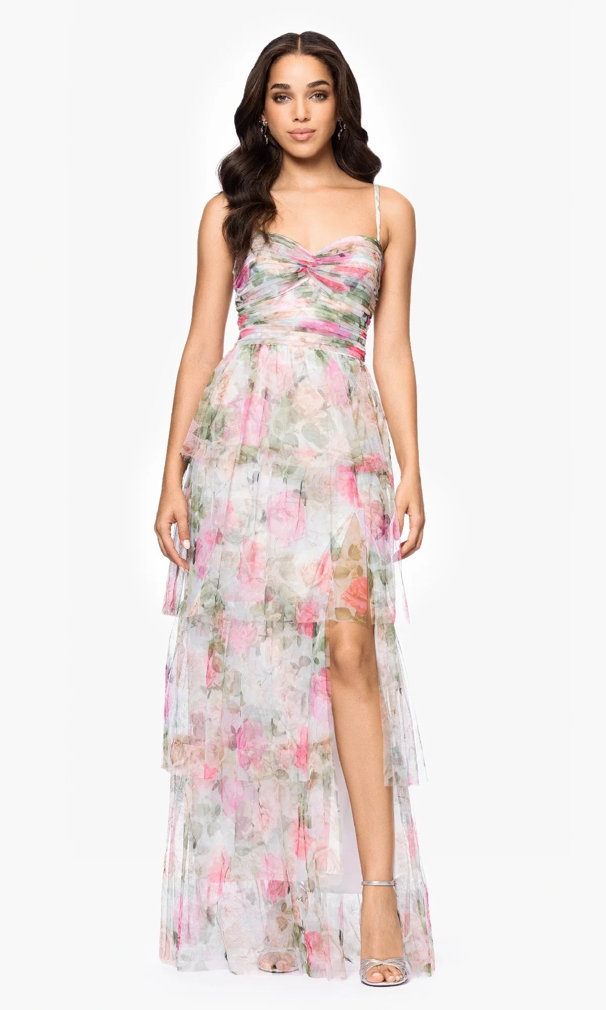 A-Line Sweetheart Tulle Floor-Length Prom Dress - Chloe Dress