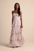 A-Line Sweetheart Sleeveless Pleated Floor-Length Prom Dress - Chloe Dress