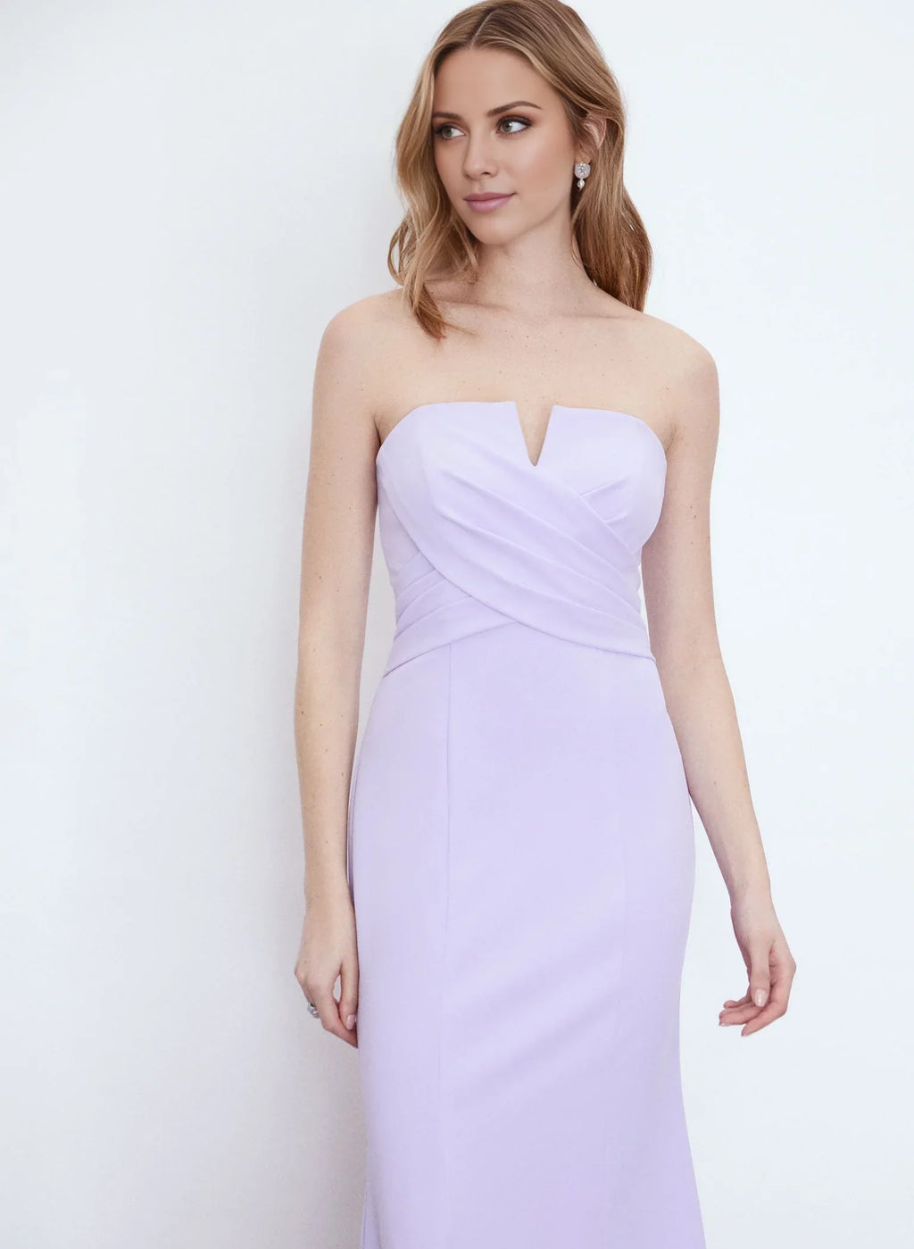 Mermaid Strapless High Slit Floor-Length Evening Dress - Chloe Dress