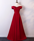 A-Line Lace-Up Back Floor-Length Evening Dress - Chloe Dress