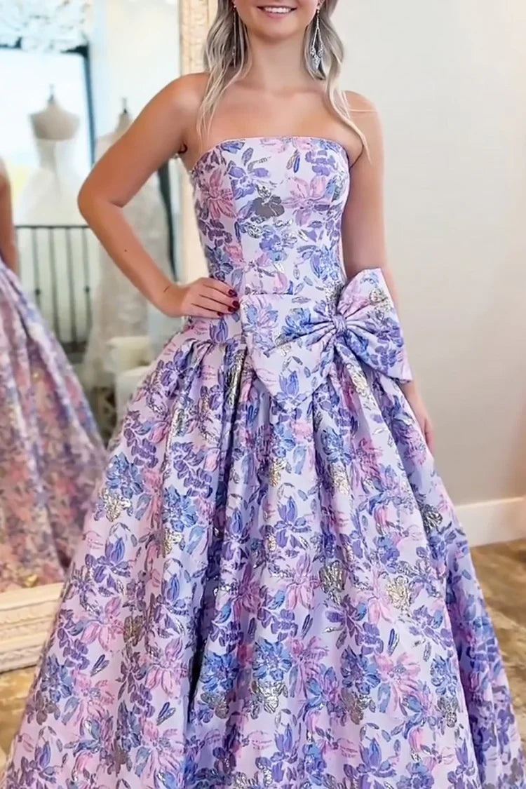Ball Gown Sweetheart Lace Prom Gown - Chloe Dress