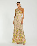 Mermaid One-Shoulder Lace Sleeveless Prom Dress - Chloe Dress