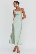 Sheath One-Shoulder Sleeveless Backless Floor-Length Prom Dress - Chloe Dress