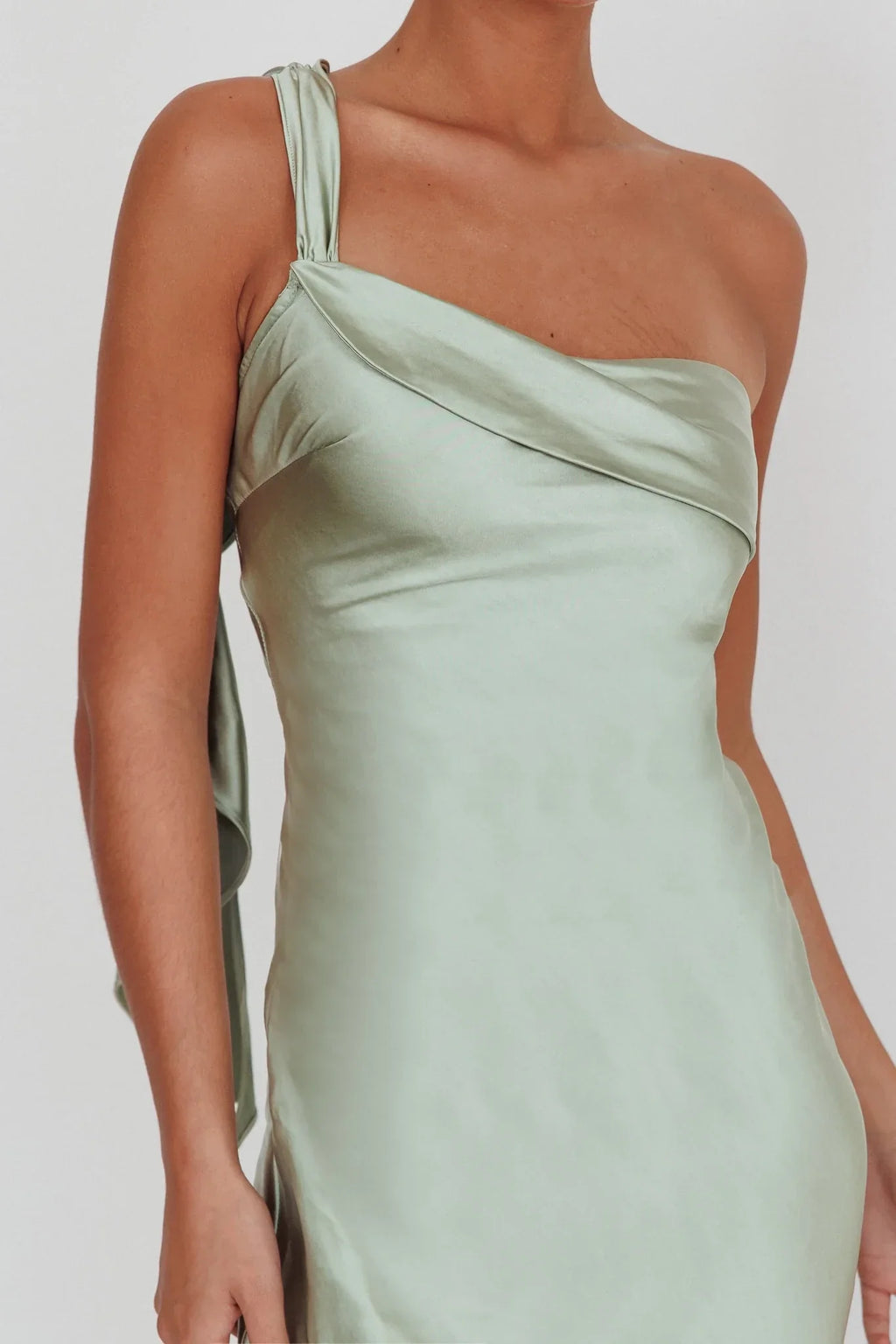 Sheath One-Shoulder Sleeveless Backless Floor-Length Prom Dress - Chloe Dress