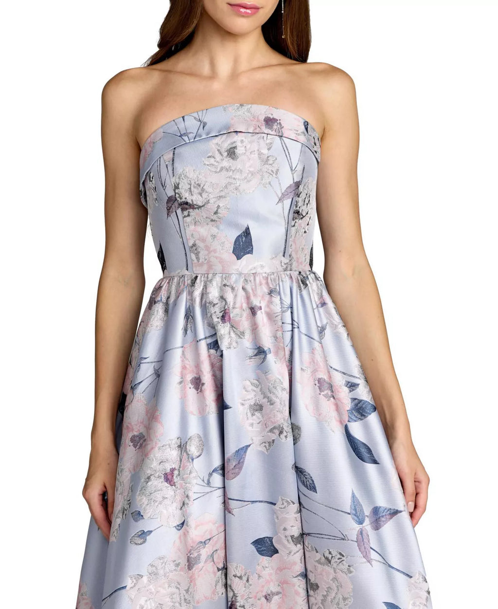 Ball Gown Strapless Open Back Floor-Length Prom Gown - Chloe Dress