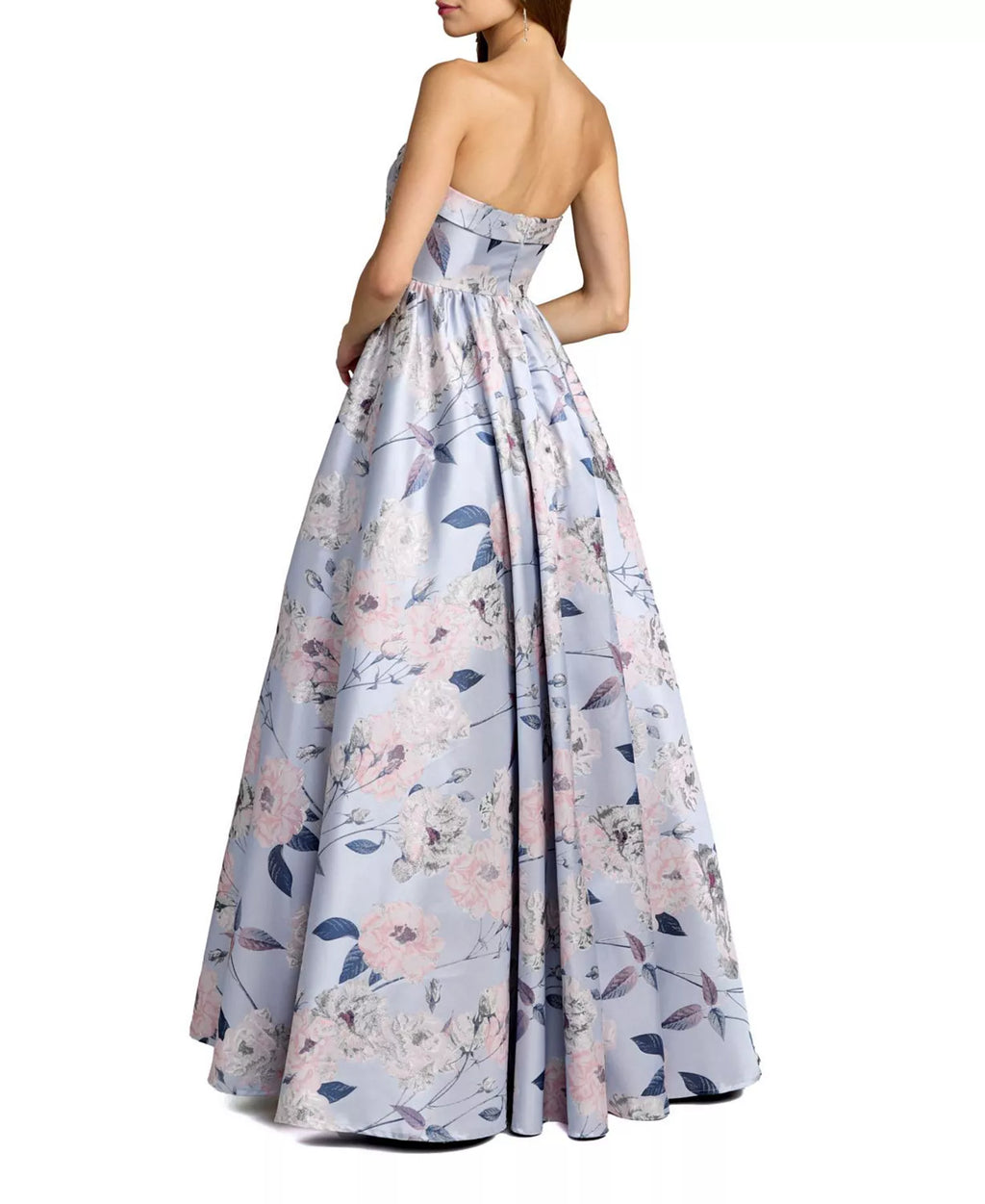 Ball Gown Strapless Open Back Floor-Length Prom Gown - Chloe Dress