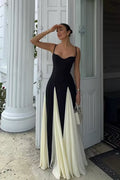A-Line Sweetheart Open Back Floor-Length Evening Dress - Chloe Dress