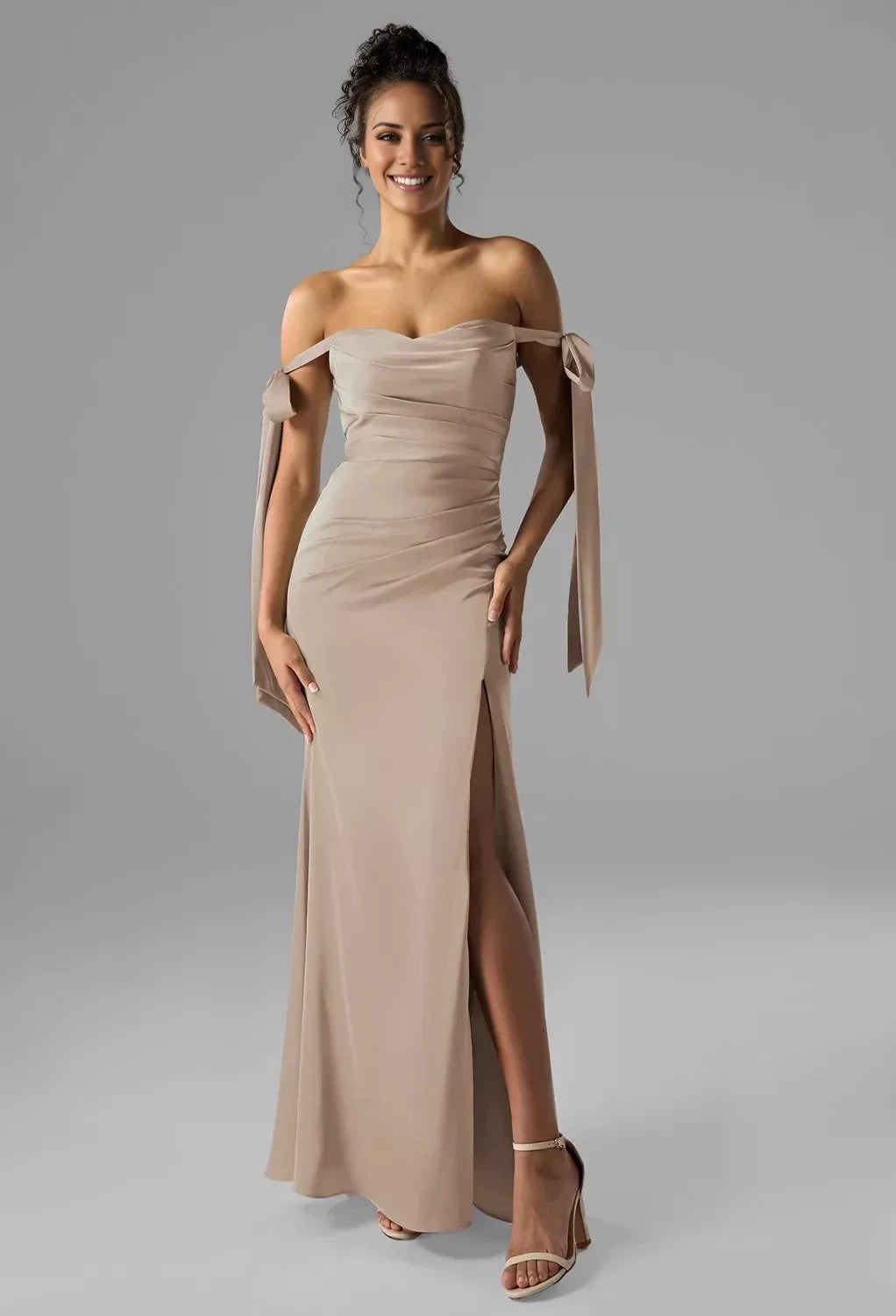 Mermaid Sweetheart Sleeveless High Slit Floor-Length Wedding Dress - Chloe Dress