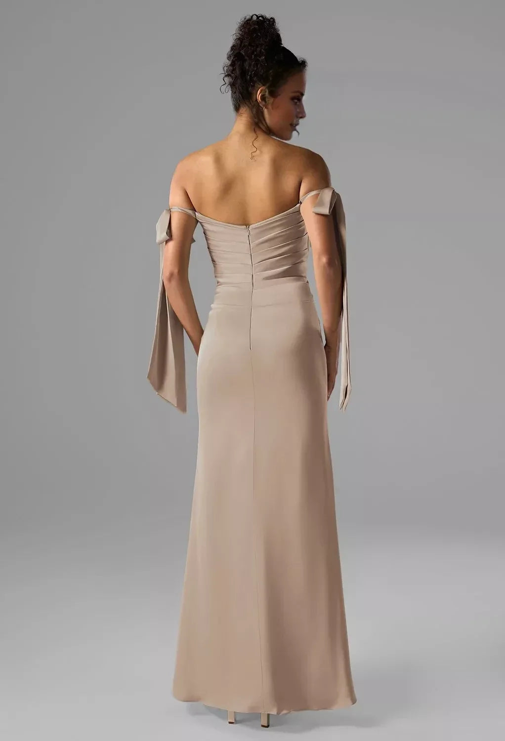 Mermaid Sweetheart Sleeveless High Slit Floor-Length Wedding Dress - Chloe Dress