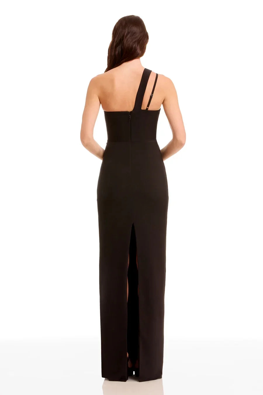 Sheath One-Shoulder Sleeveless High Slit Floor-Length Evening Dress - Chloe Dress