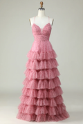 Tulle Ruffled Mini Prom Dress - Chloe Dress