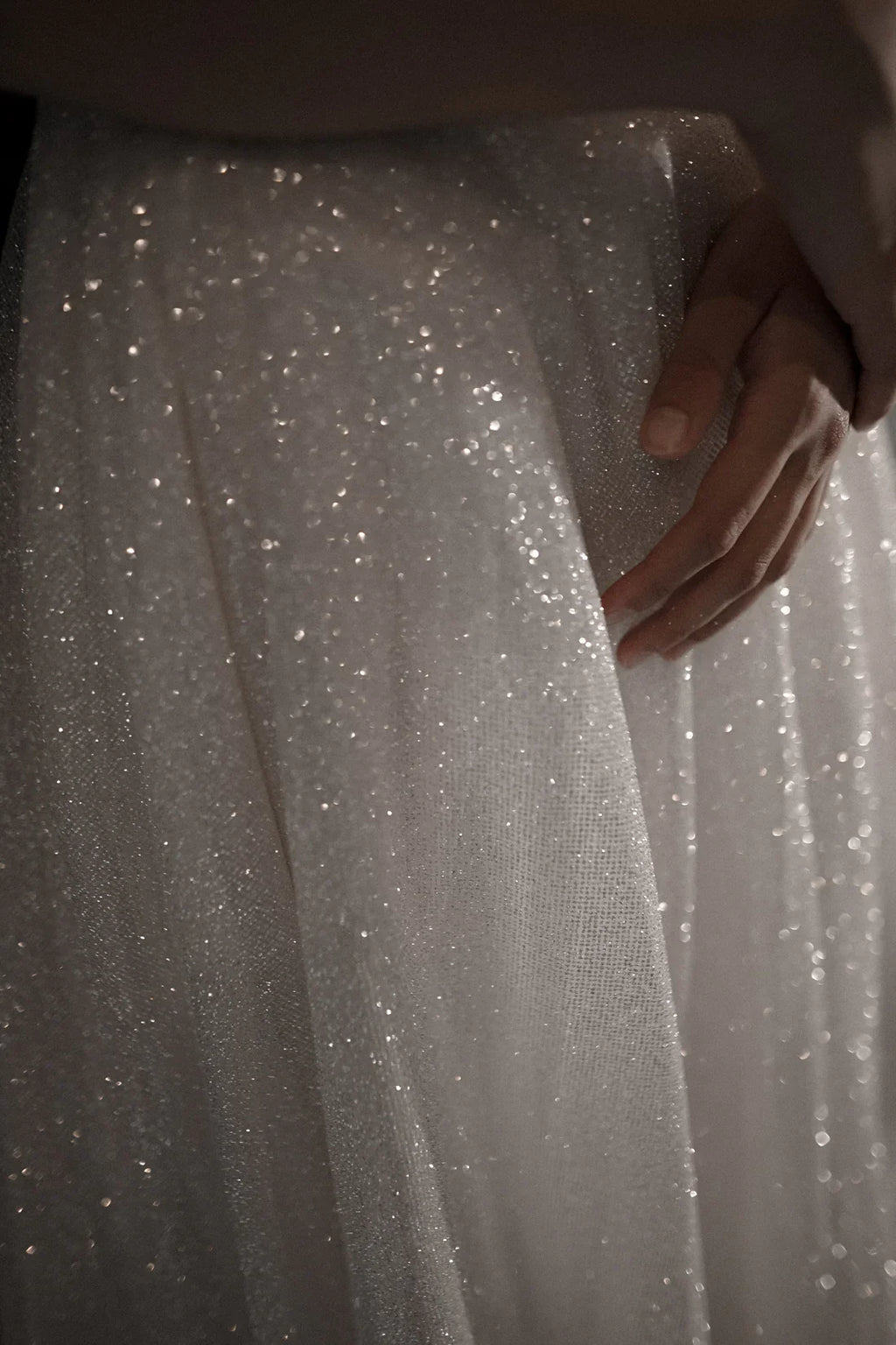 A-Line Square Neck Sleeveless Floor-Length Wedding Dress - Chloe Dress