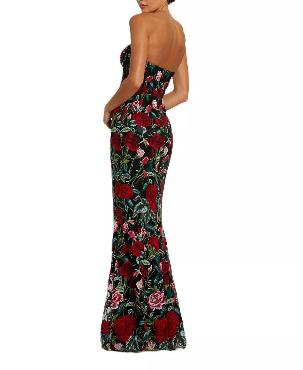 Mermaid Sweetheart Embroidered Floor-Length Prom Dress - Chloe Dress
