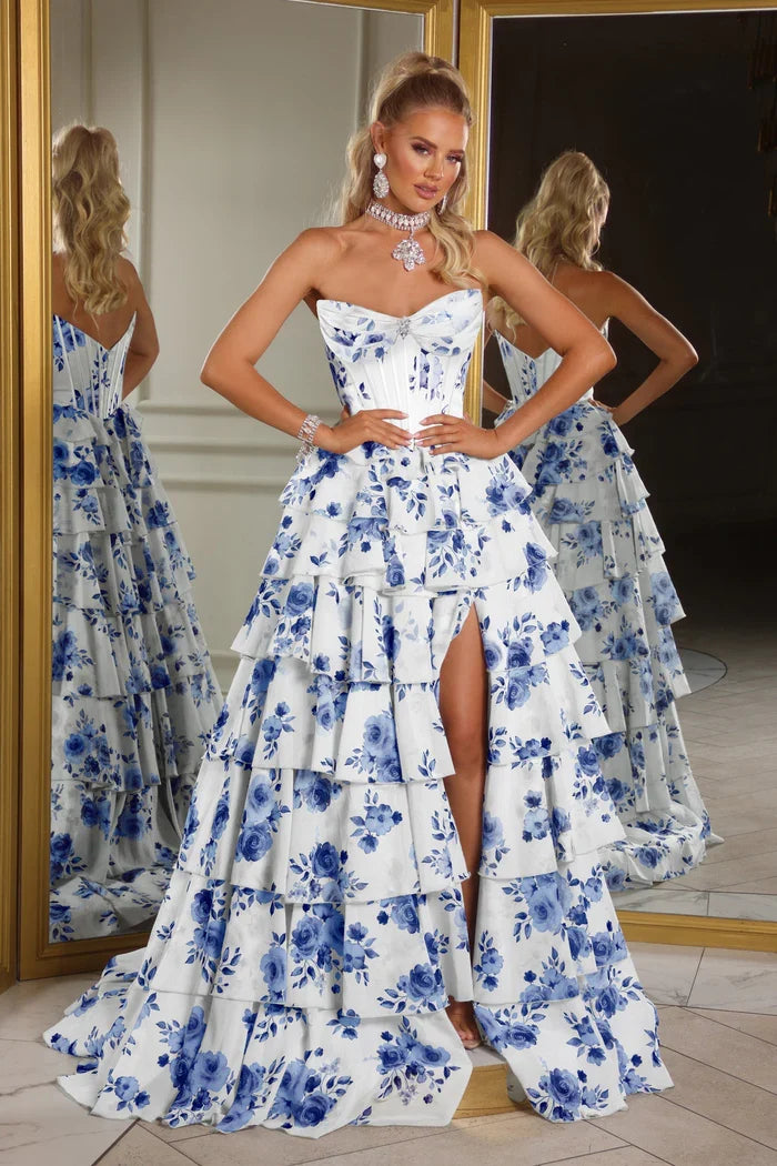 Mermaid Sweetheart Lace High Slit Prom Dress - Chloe Dress