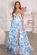 Mermaid Sweetheart Lace High Slit Prom Dress - Chloe Dress