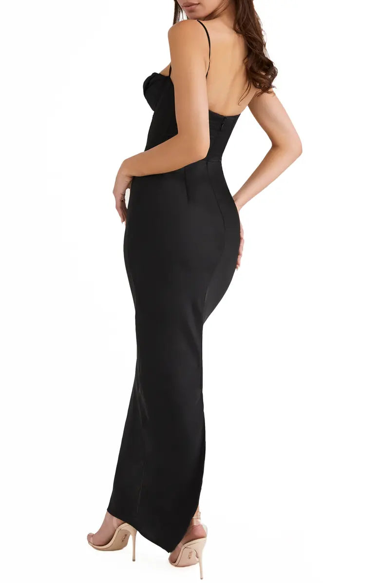 Lace-Up Back Prom Dress - Chloe Dress