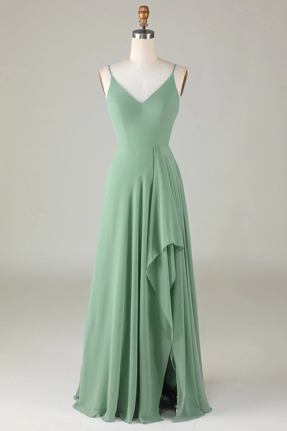 Ruffled Wedding Dress - Chloe Dress