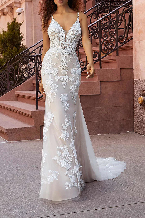 Lace Wedding Dress - Chloe Dress