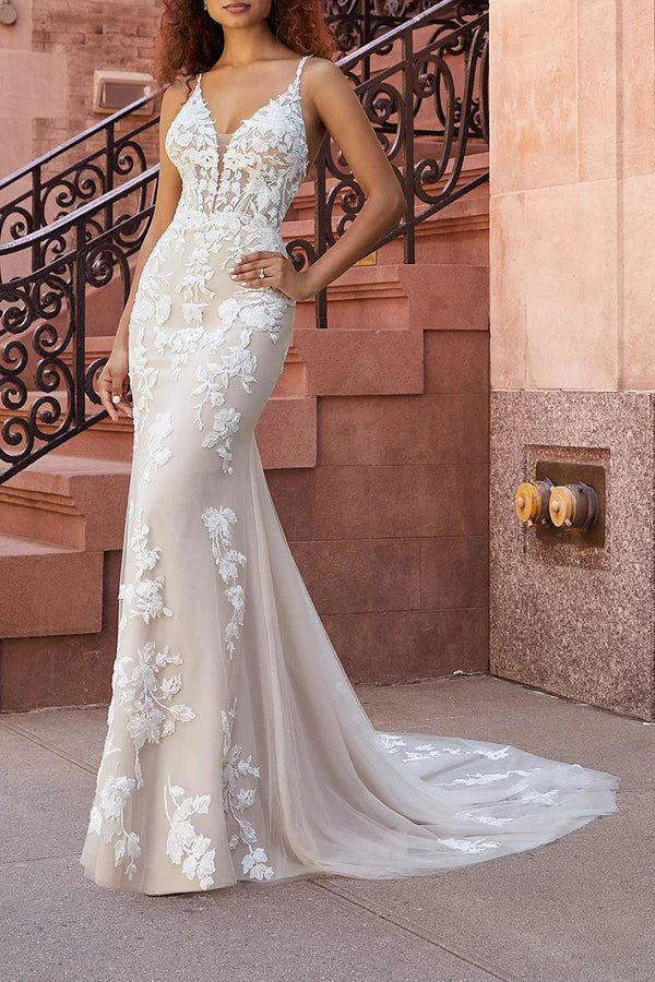 Lace Wedding Dress - Chloe Dress