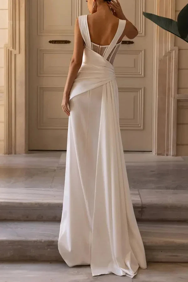 Sheath Sweetheart Wedding Dress - Chloe Dress