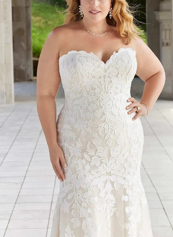 Off-Shoulder Lace Wedding Dress - Chloe Dress