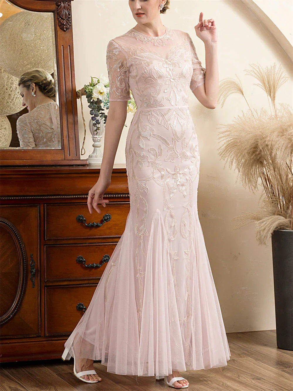 Mermaid Ankle-Length Dress - Chloe Dress