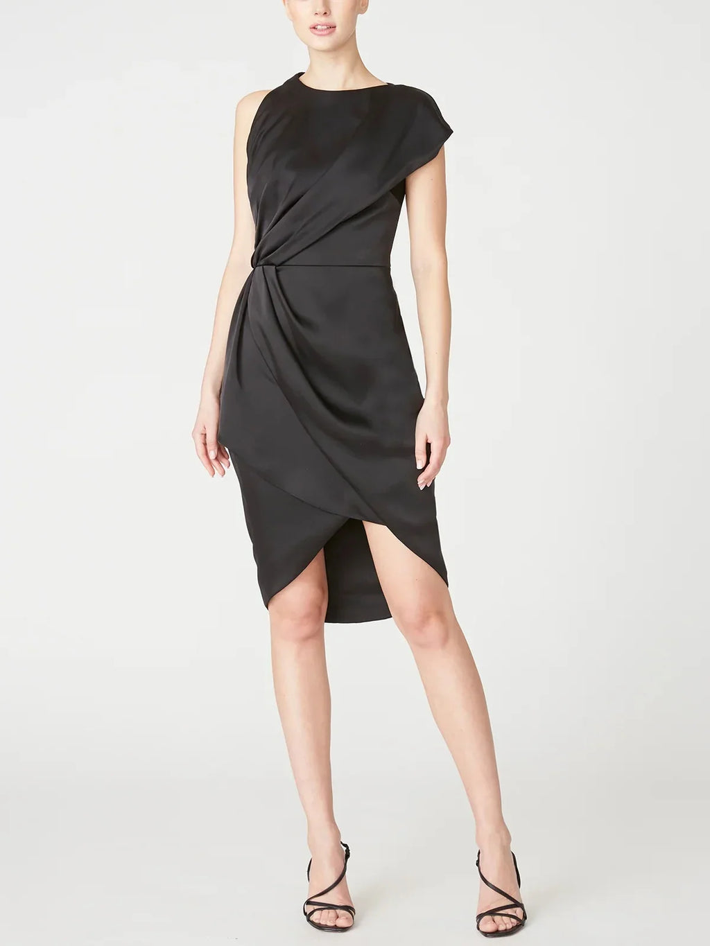 A-Line Sleeveless Ruffled Knee-Length Dress - Chloe Dress