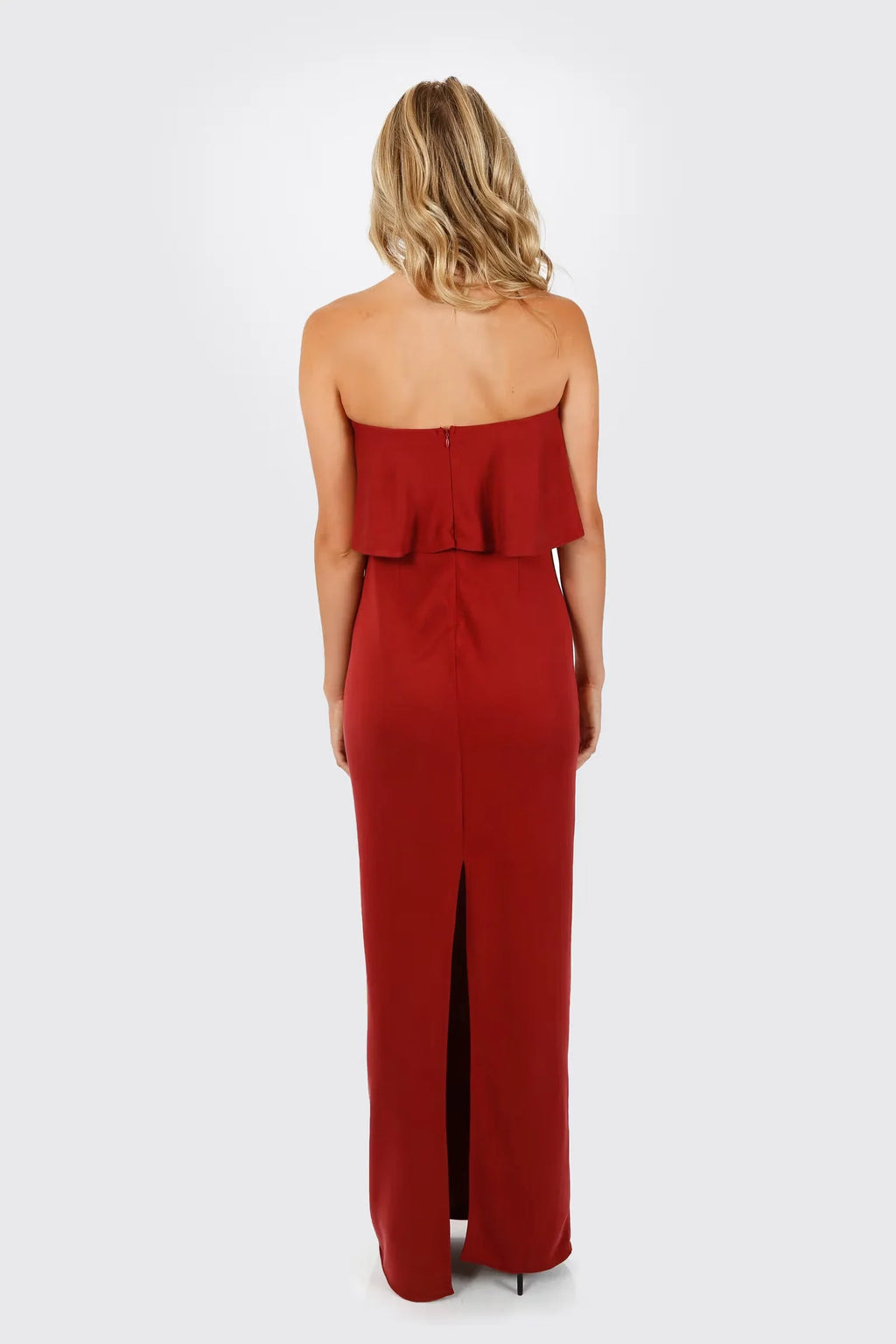 Strapless Sleeveless Backless Floor-Length Prom Dress - Chloe Dress