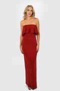 Strapless Sleeveless Backless Floor-Length Prom Dress - Chloe Dress