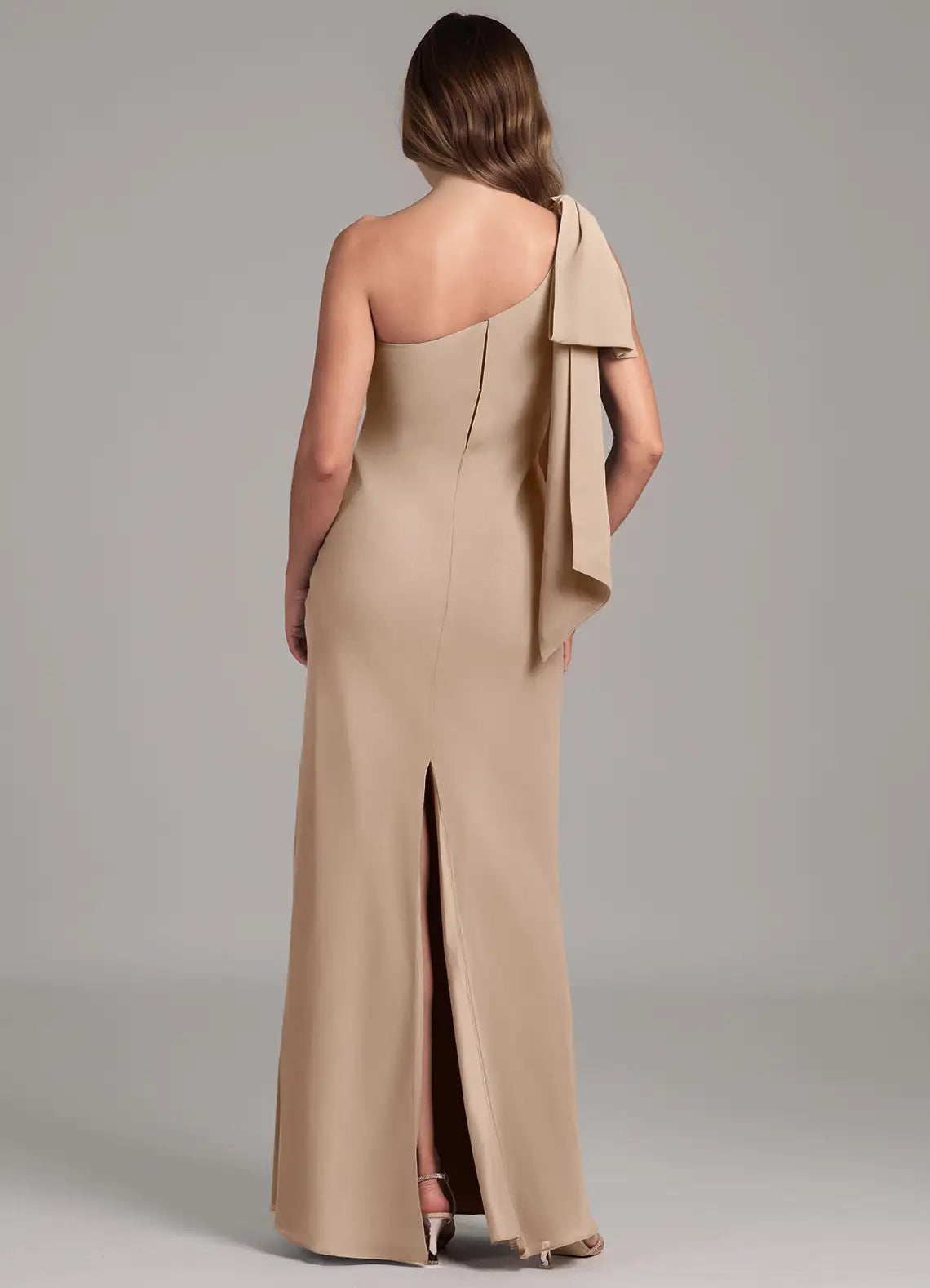 Mermaid One-Shoulder High Slit Wedding Dress - Chloe Dress