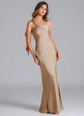 Mermaid One-Shoulder Satin Wedding Dress - Chloe Dress