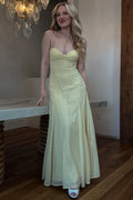 A-Line Sweetheart Chiffon Floor-Length Evening Dress - Chloe Dress