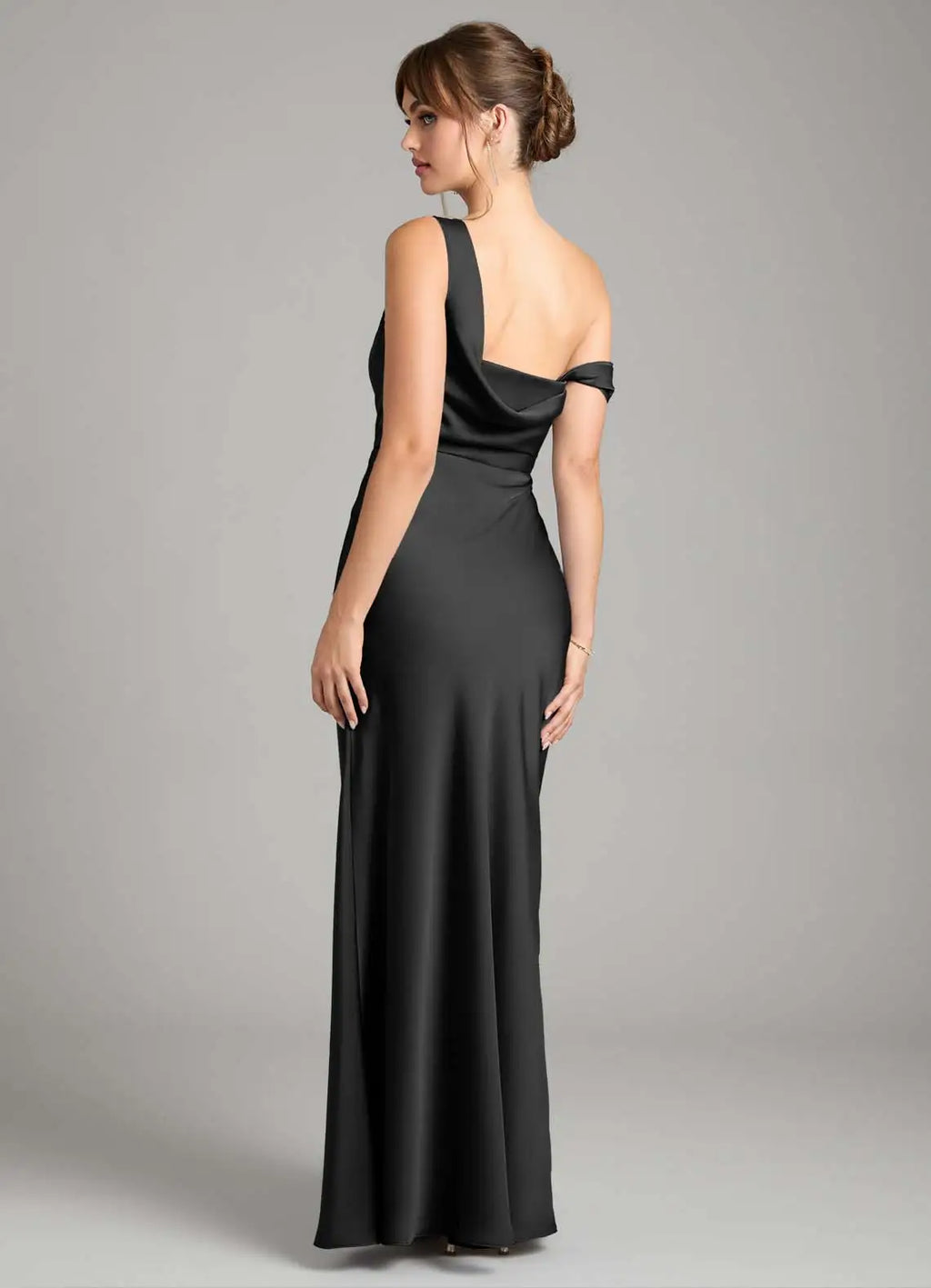 One-Shoulder Wedding Dress - Chloe Dress