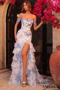 Mermaid Chiffon High Slit Prom Dress - Chloe Dress