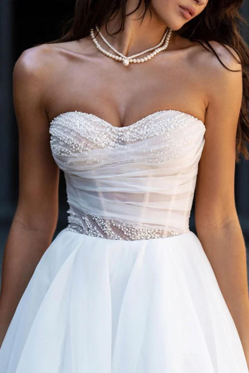 A-Line Sweetheart Wedding Dress - Chloe Dress