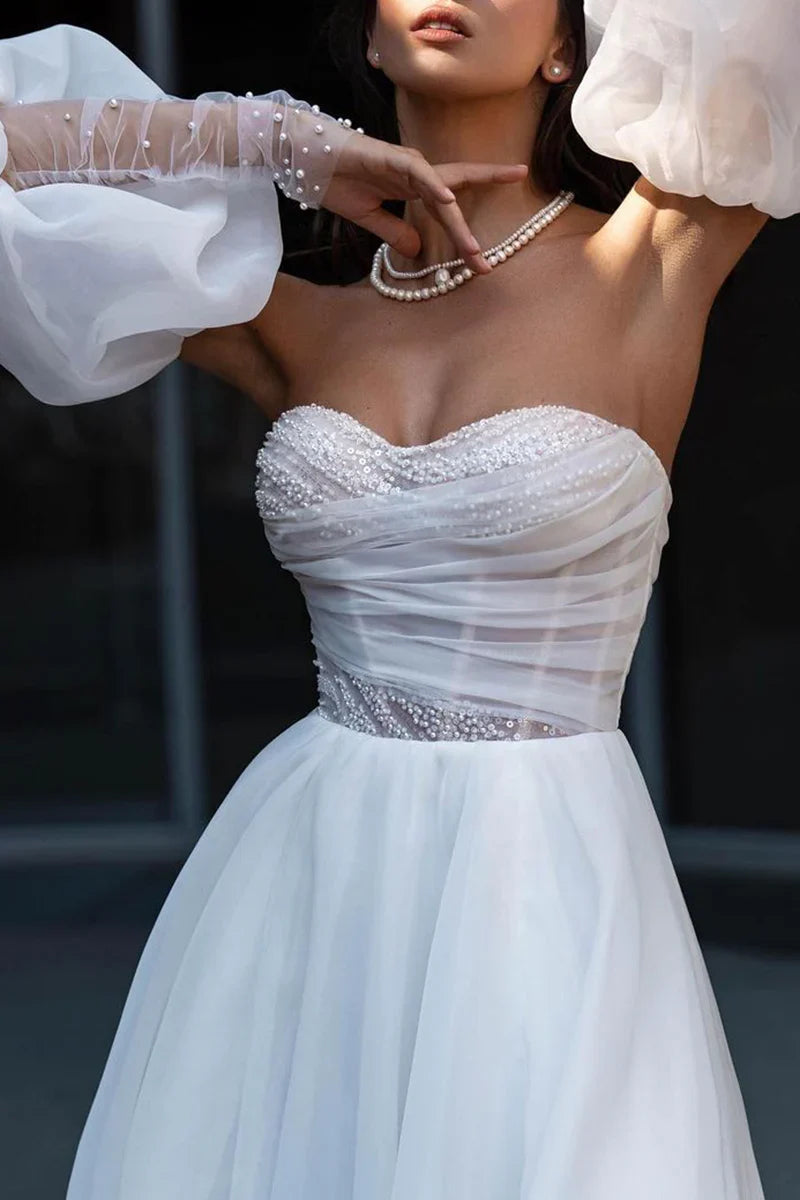 A-Line Sweetheart Wedding Dress - Chloe Dress