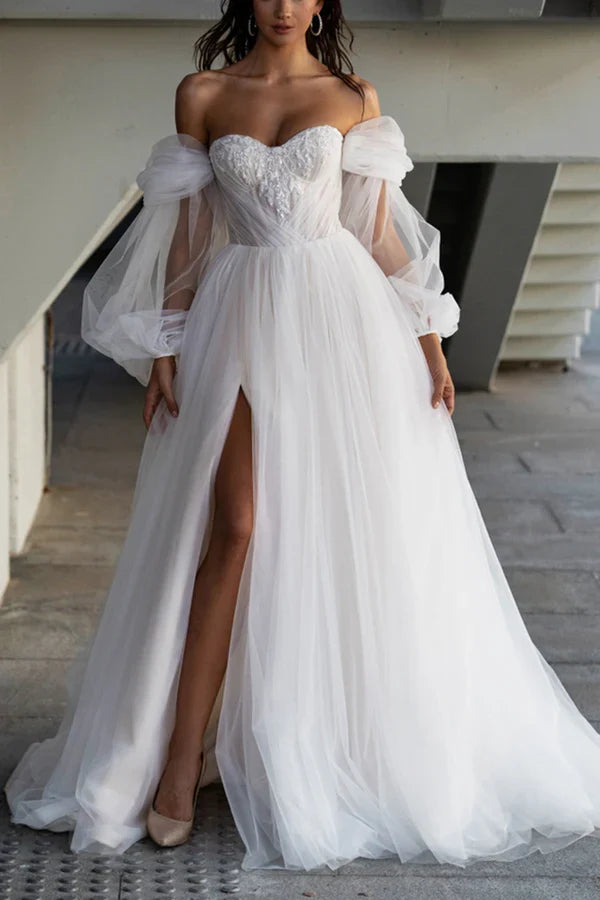 A-Line Sweetheart Wedding Dress - Chloe Dress