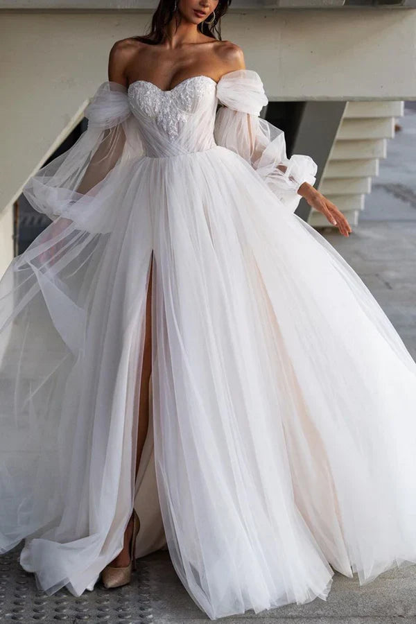 A-Line Sweetheart Wedding Dress - Chloe Dress