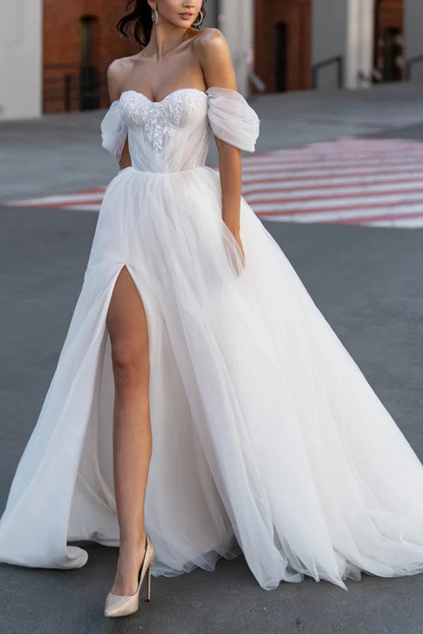 A-Line Sweetheart Wedding Dress - Chloe Dress
