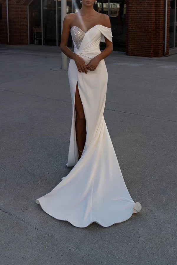 Mermaid Sweetheart Wedding Dress - Chloe Dress