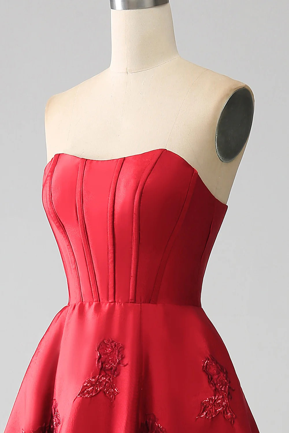 Red A-Line Sweetheart Prom Gown - Chloe Dress