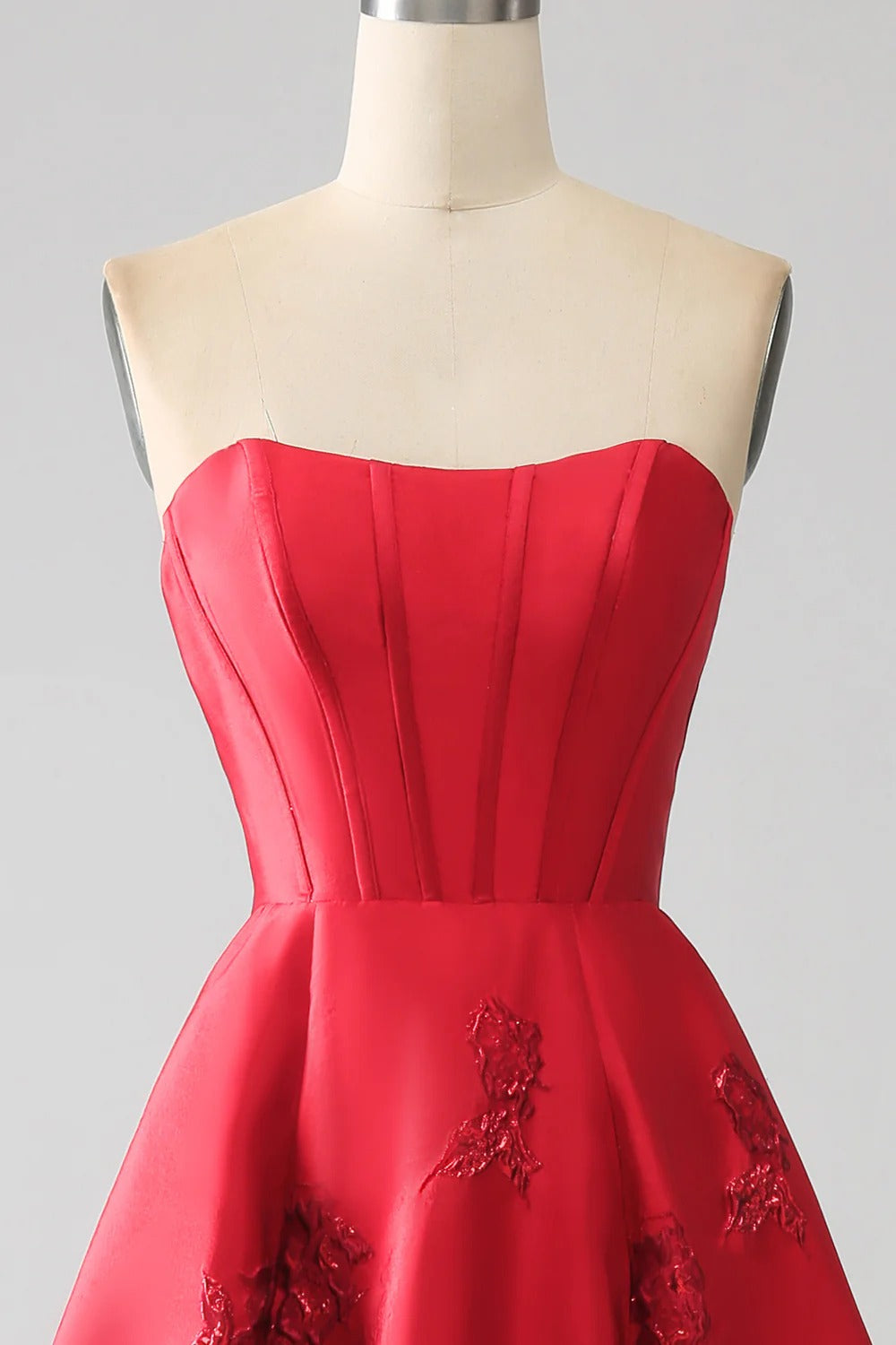Red A-Line Sweetheart Prom Gown - Chloe Dress