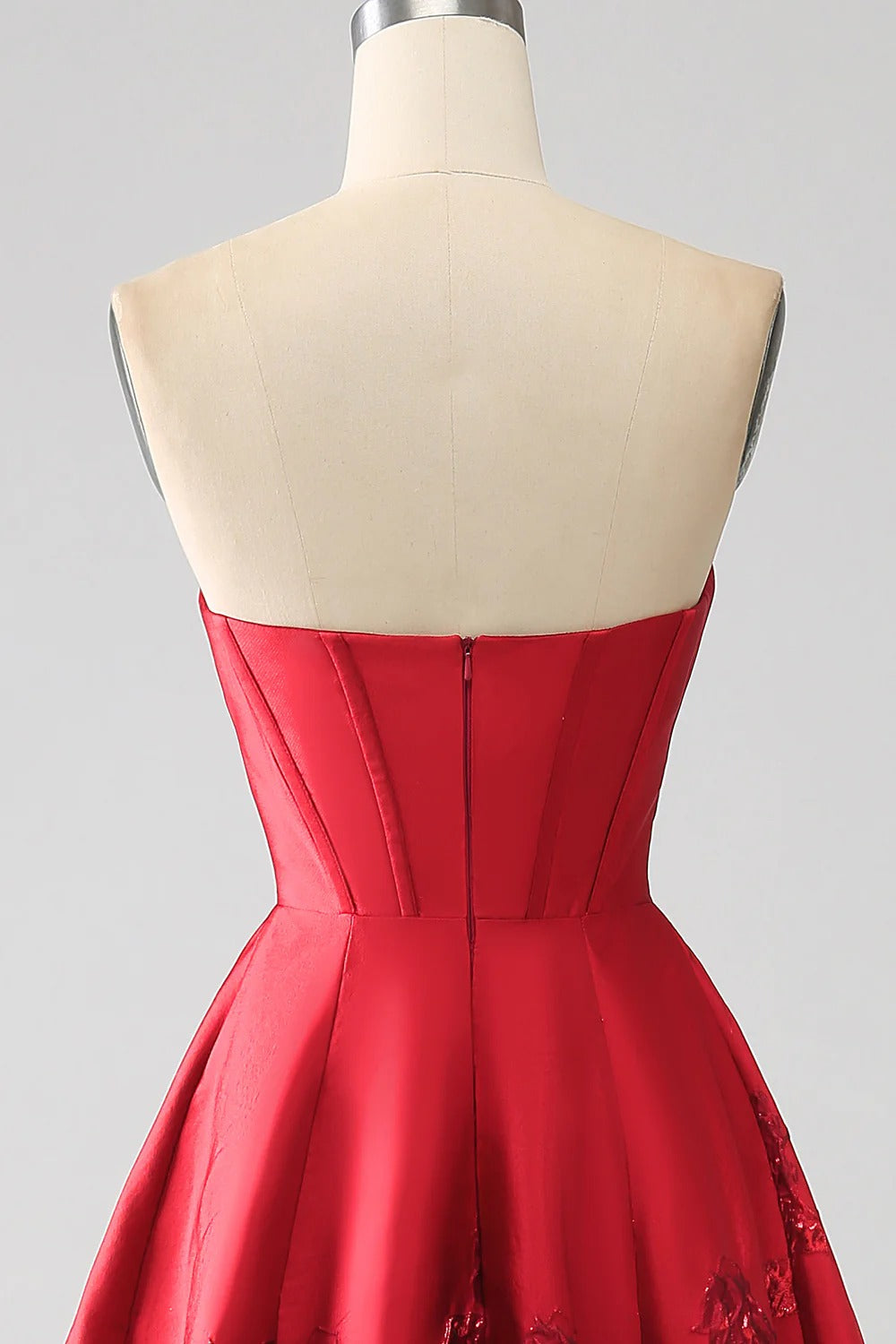 Red A-Line Sweetheart Prom Gown - Chloe Dress