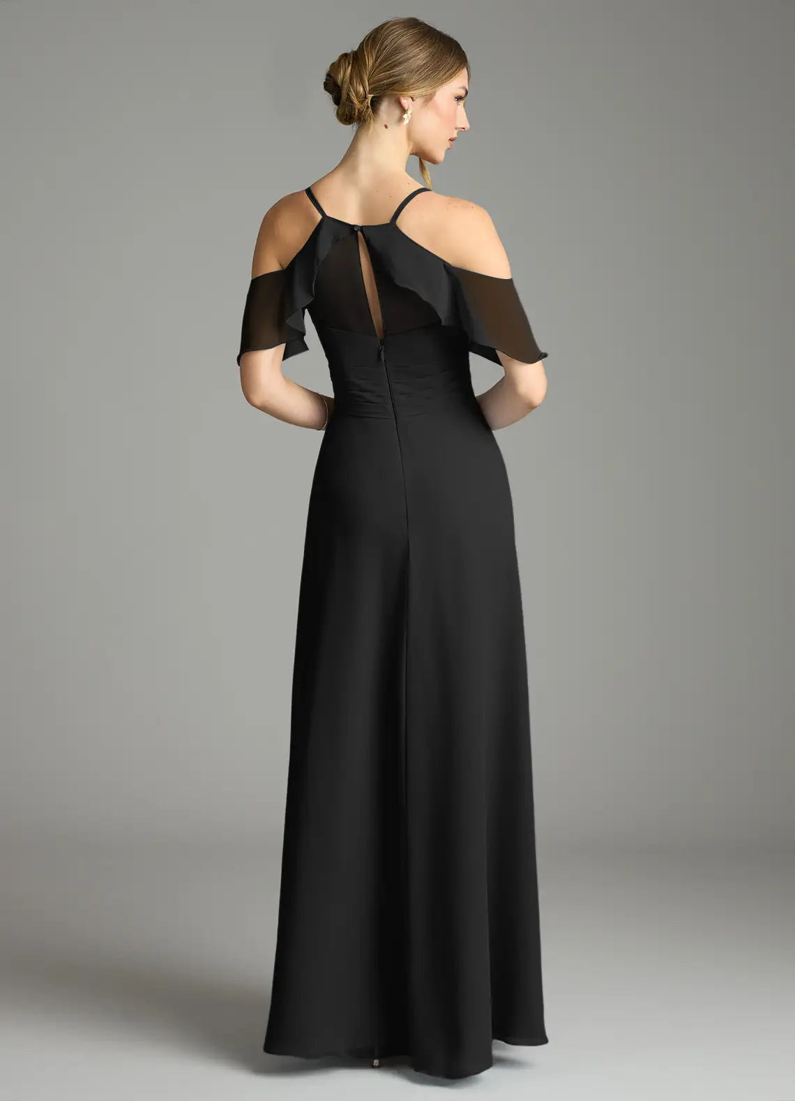 A-Line Sweetheart Lace Sleeveless Floor-Length Wedding Dress - Chloe Dress