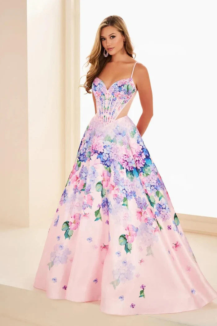 Ball Gown Sweetheart Lace Floor-Length Prom Gown - Chloe Dress