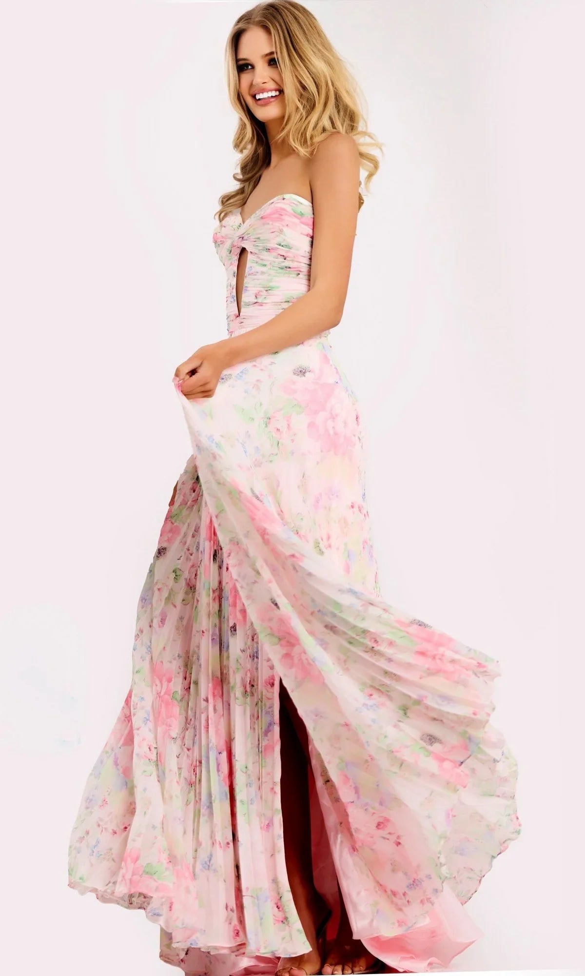 A-Line Sweetheart Chiffon Prom Dress - Chloe Dress