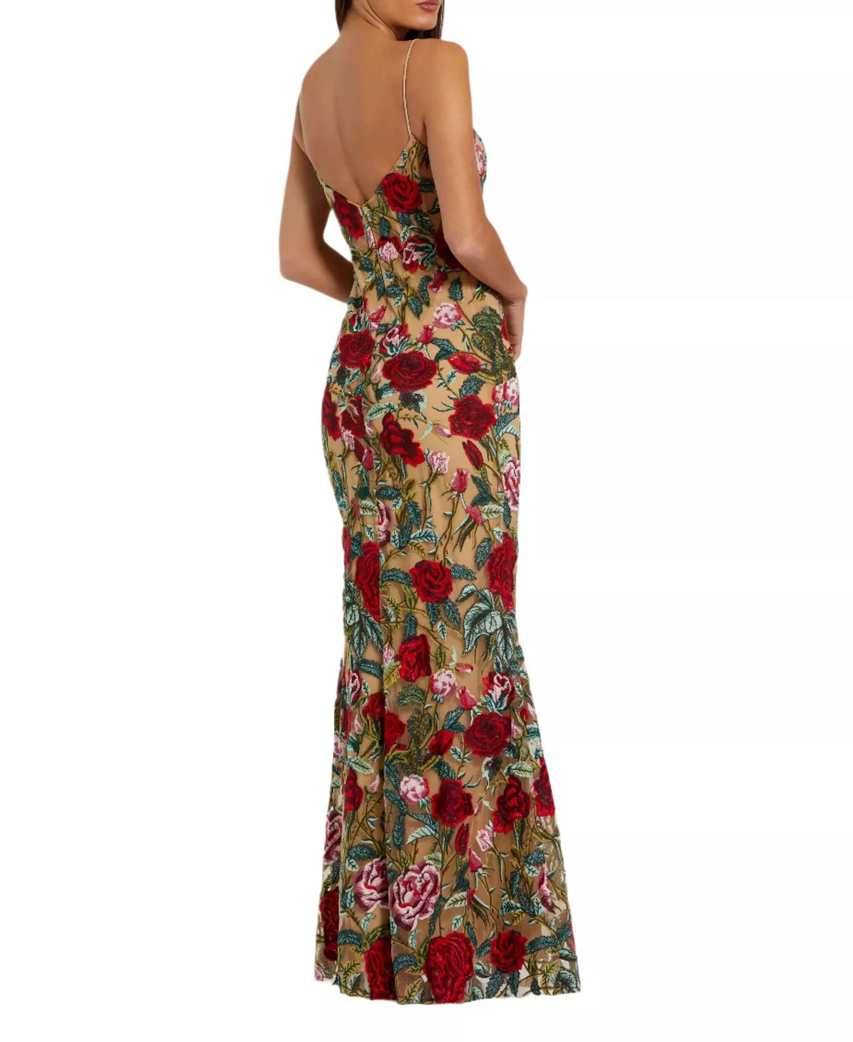 Mermaid Sweetheart Embroidered Floor-Length Prom Dress - Chloe Dress