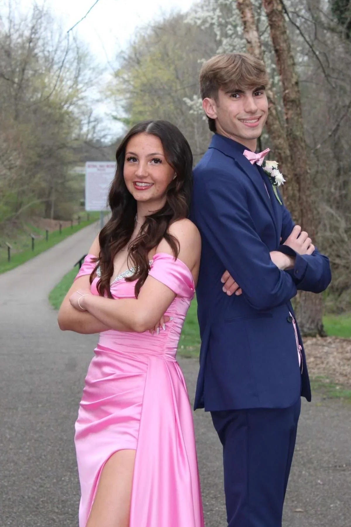 Mermaid Sweetheart Satin High Slit Prom Dress - Chloe Dress