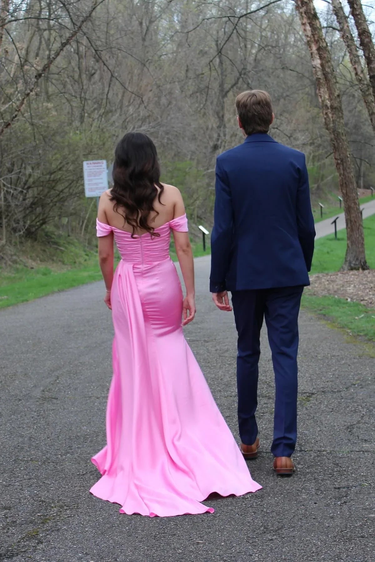 Mermaid Sweetheart Satin High Slit Prom Dress - Chloe Dress