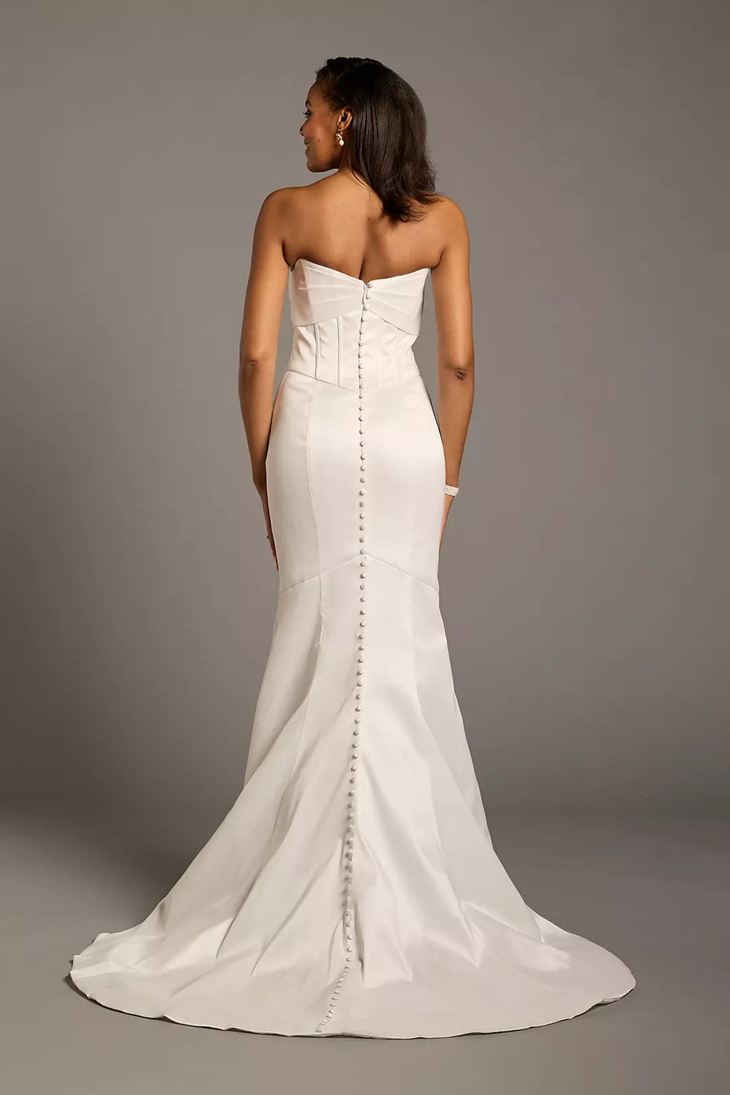 Mermaid Off-Shoulder Sleeveless Backless Floor-Length Wedding Dress - Chloe Dress